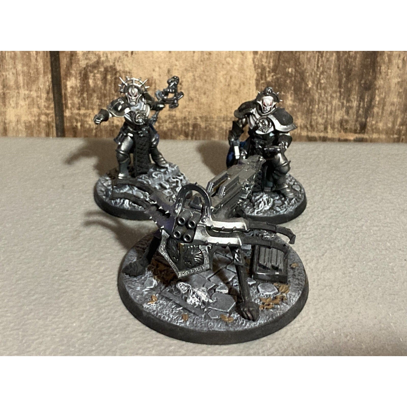 A19281 WARHAMMER AOS SIGMAR STORMCAST CELESTAR BALLISTA & CREW PAINTED BASED