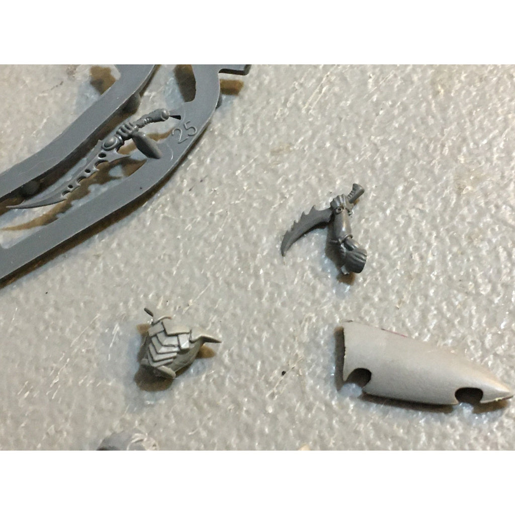 A27324 WARHAMMER AOS FANTASY OLD WORLD BITS LOT DARK ELVES HORSE HEADS