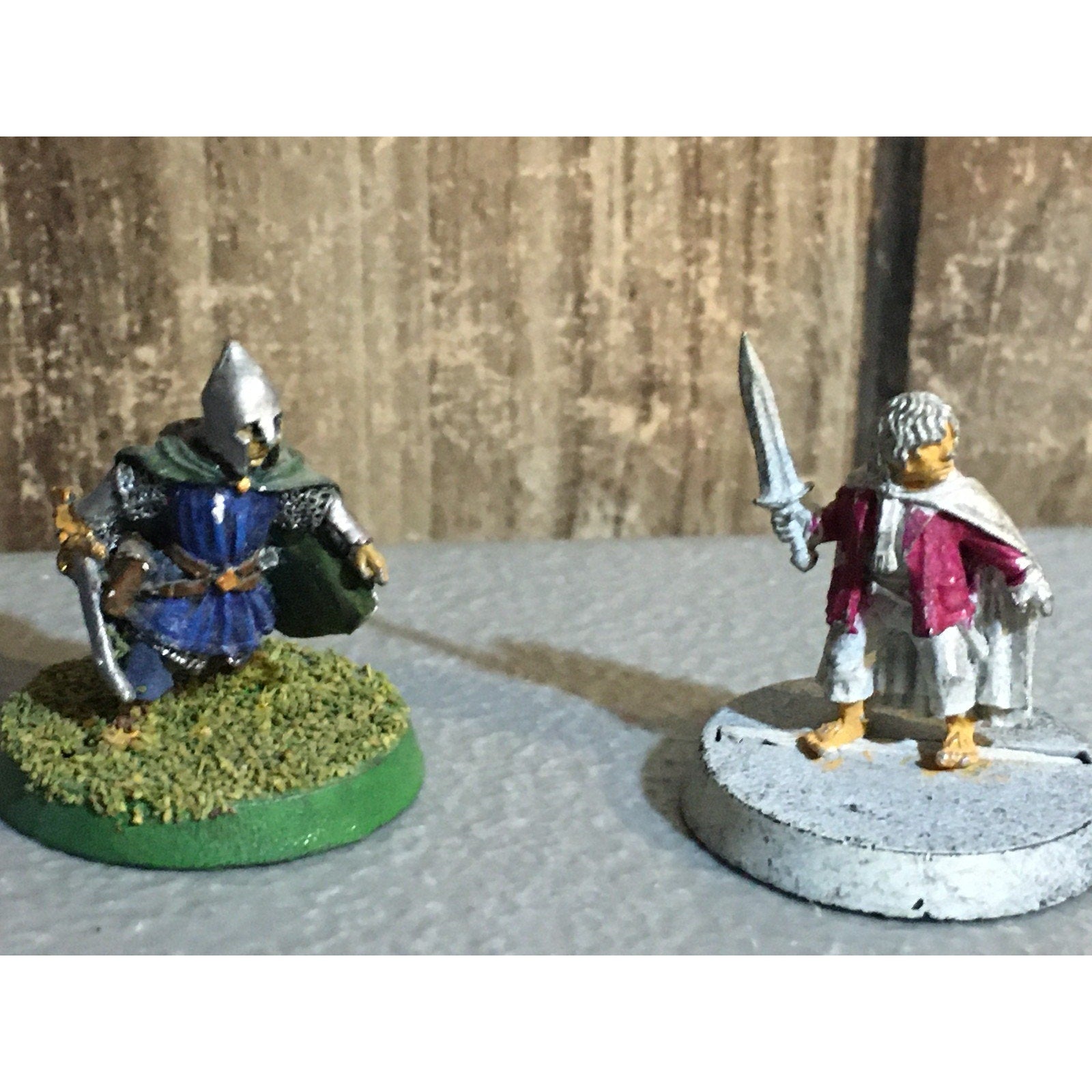 A30132 LOTR LORD OF THE RINGS GAMES WORKSHOP METAL MERRY & PIPPIN HOBBITS GW