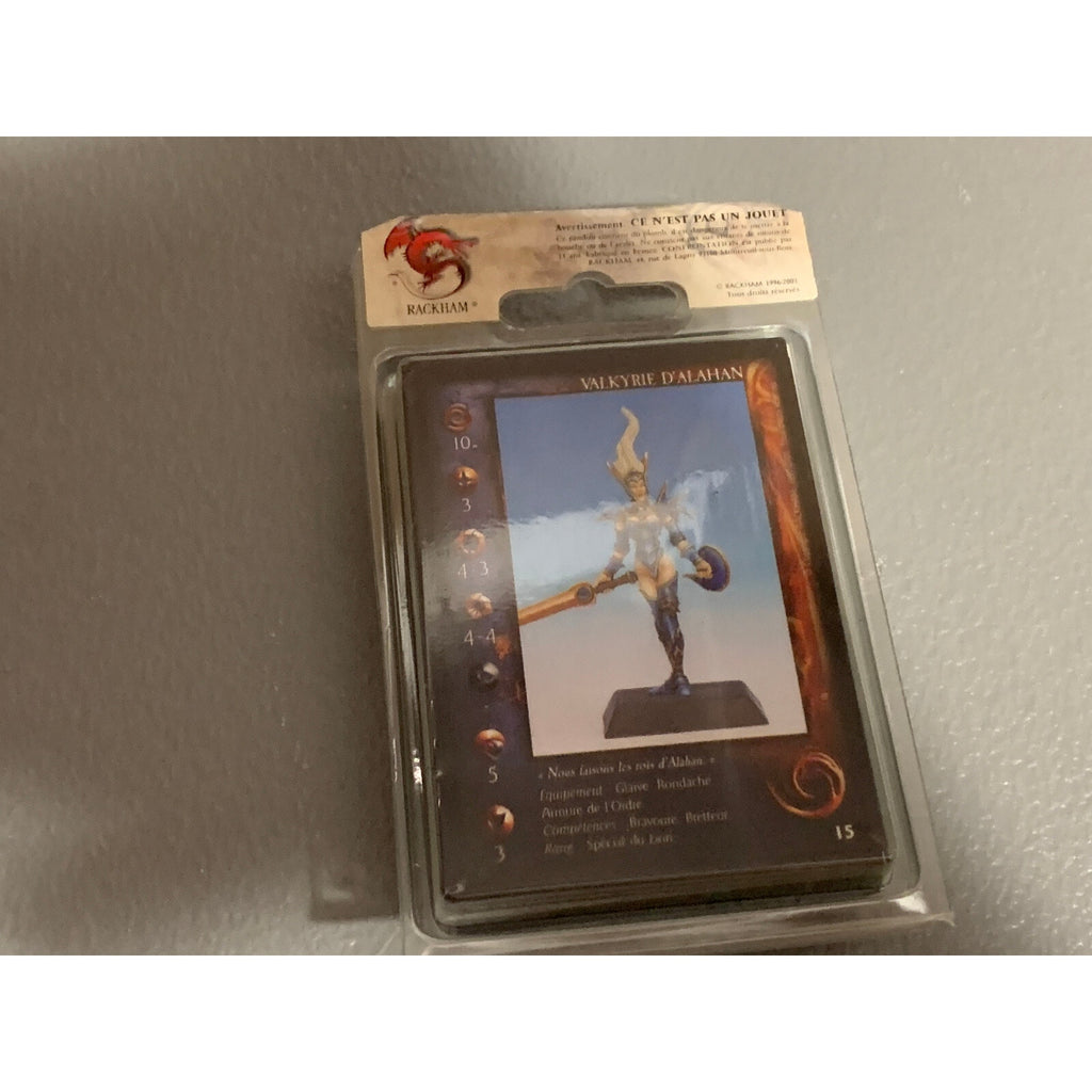 A10430 RACKHAM CONFRONTATION METAL OOP NIB VALKYRIES OF ALAHAN NEW SEALED