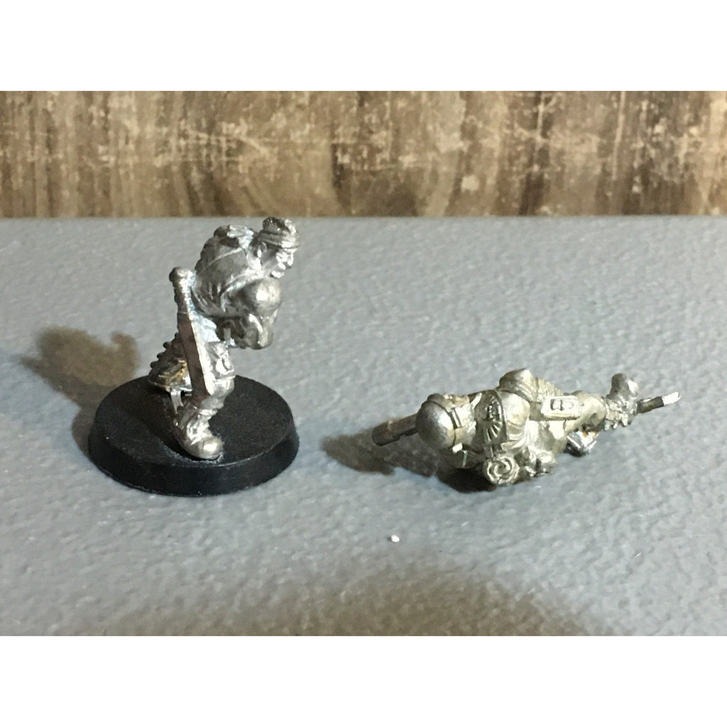 A30900 WARHAMMER 40K IMPERIAL GUARD METAL INFANTRY 2 PK CATACHAN CADIAN GW