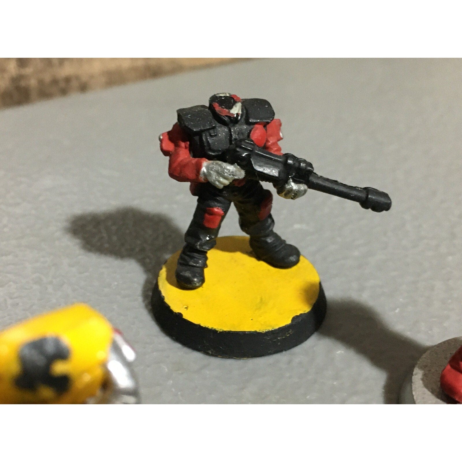 A19985 WARHAMMER 40K IMPERIAL GUARD ROGUE TRADER RTB07 4 PK ASTRA INCOMPLETE
