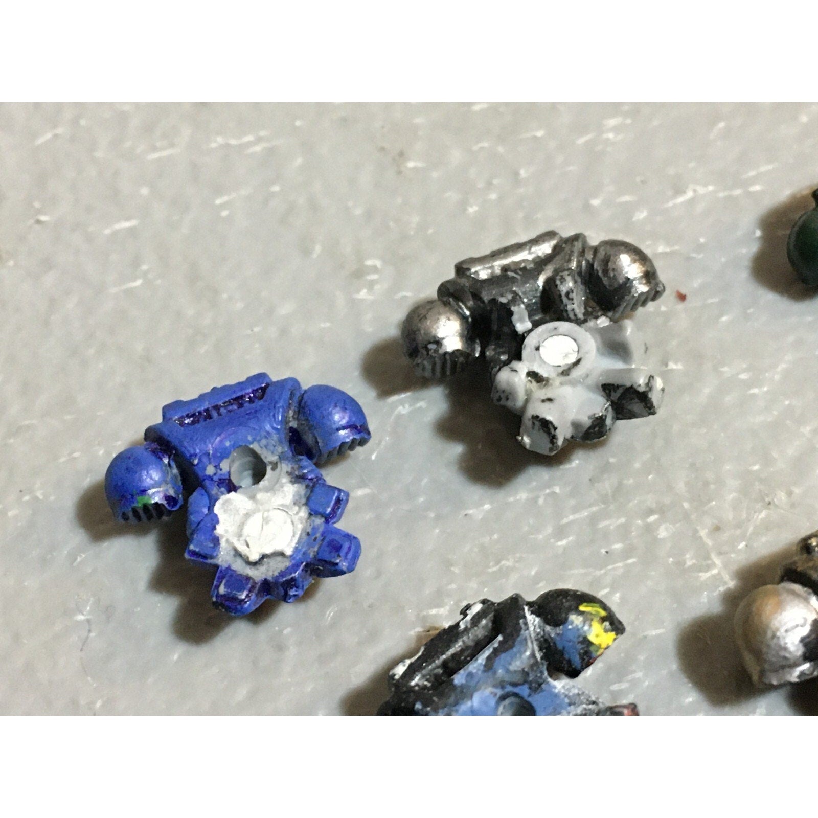 A23260 WARHAMMER 40K SPACE MARINES ROGUE TRADER BITS LOT BACKPACKS SOME CLOGD GW