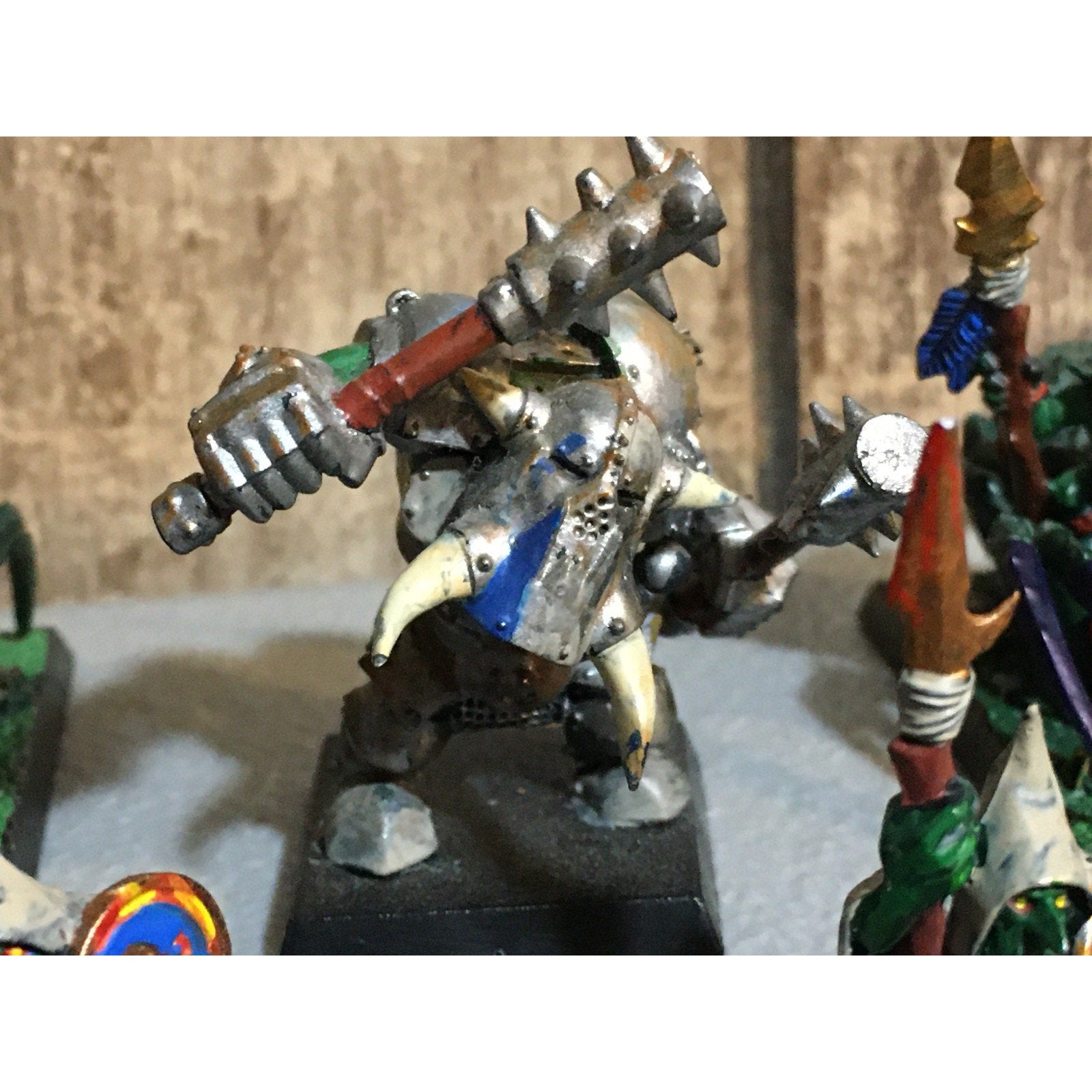 A32511 WARHAMMER FANTASY ORCS & GOBLINS MIX NIGHT FOREST SPIDER BLACK PAINT GW