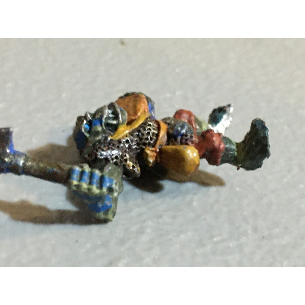 A32478 WARHAMMER FANTASY METAL ORCS GOBLINS ORC DRUMMER MUSICIAN PAINT