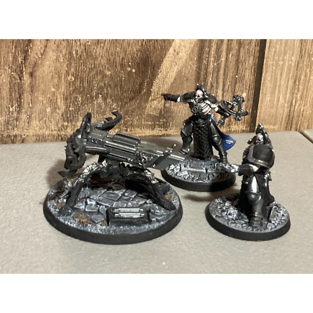 A19282 WARHAMMER AOS SIGMAR STORMCAST CELESTAR BALLISTA & CREW PAINTED BASED