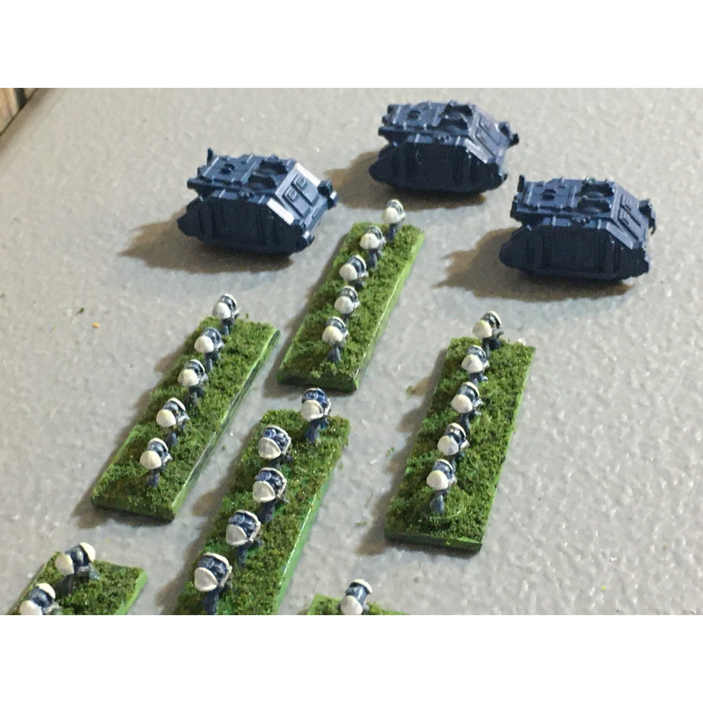 A32027 WARHAMMER 40K EPIC SPACE MARINES TACTICAL DETACHMENT GW GAMES W ...
