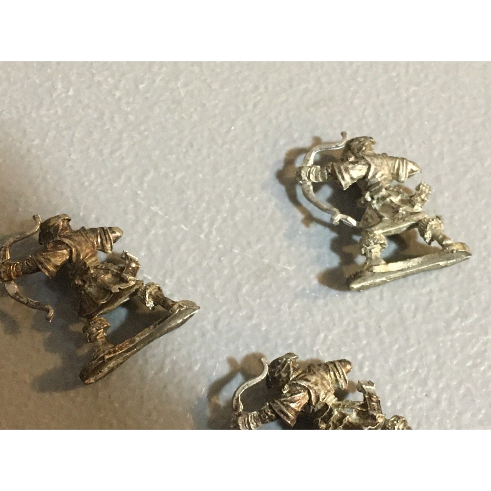 A24874 UNKNOWN METAL MINIATURES TABLETOP WARGAMES 4 PK HUMAN ARCHERS