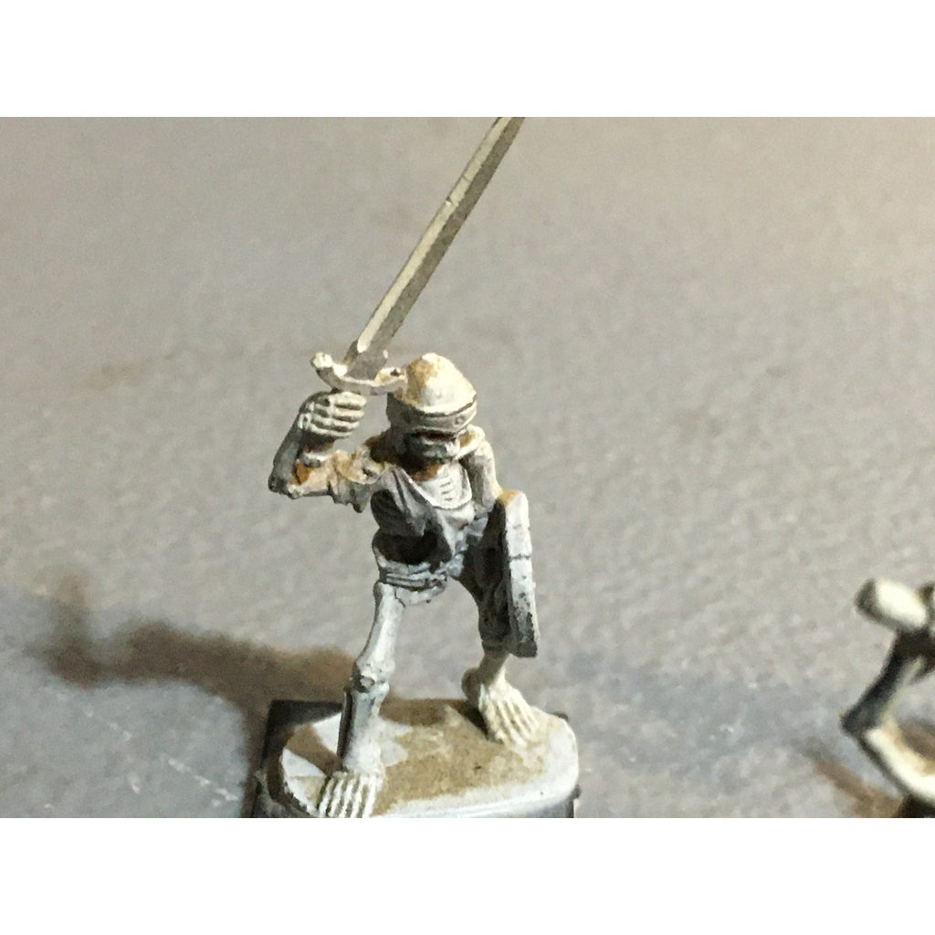 A32378 RAL PARTHA METAL MINIATURES SKELETON WARRIOR 3 PK TABLETOP WAR GAMES