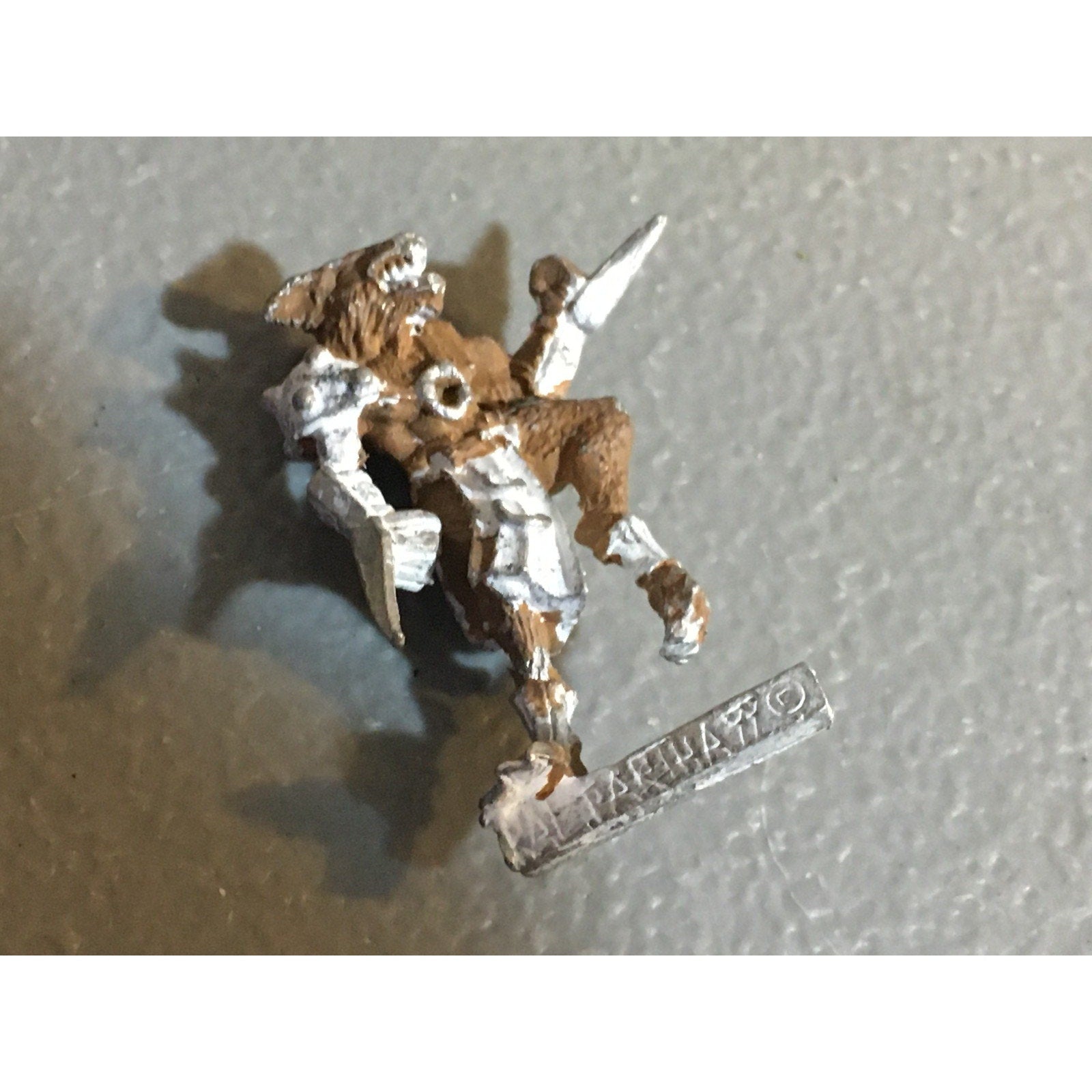 A34021 UNKNOWN METAL MINIATURES MIXED RATMAN ORC WARRIOR TABLETOP RPG