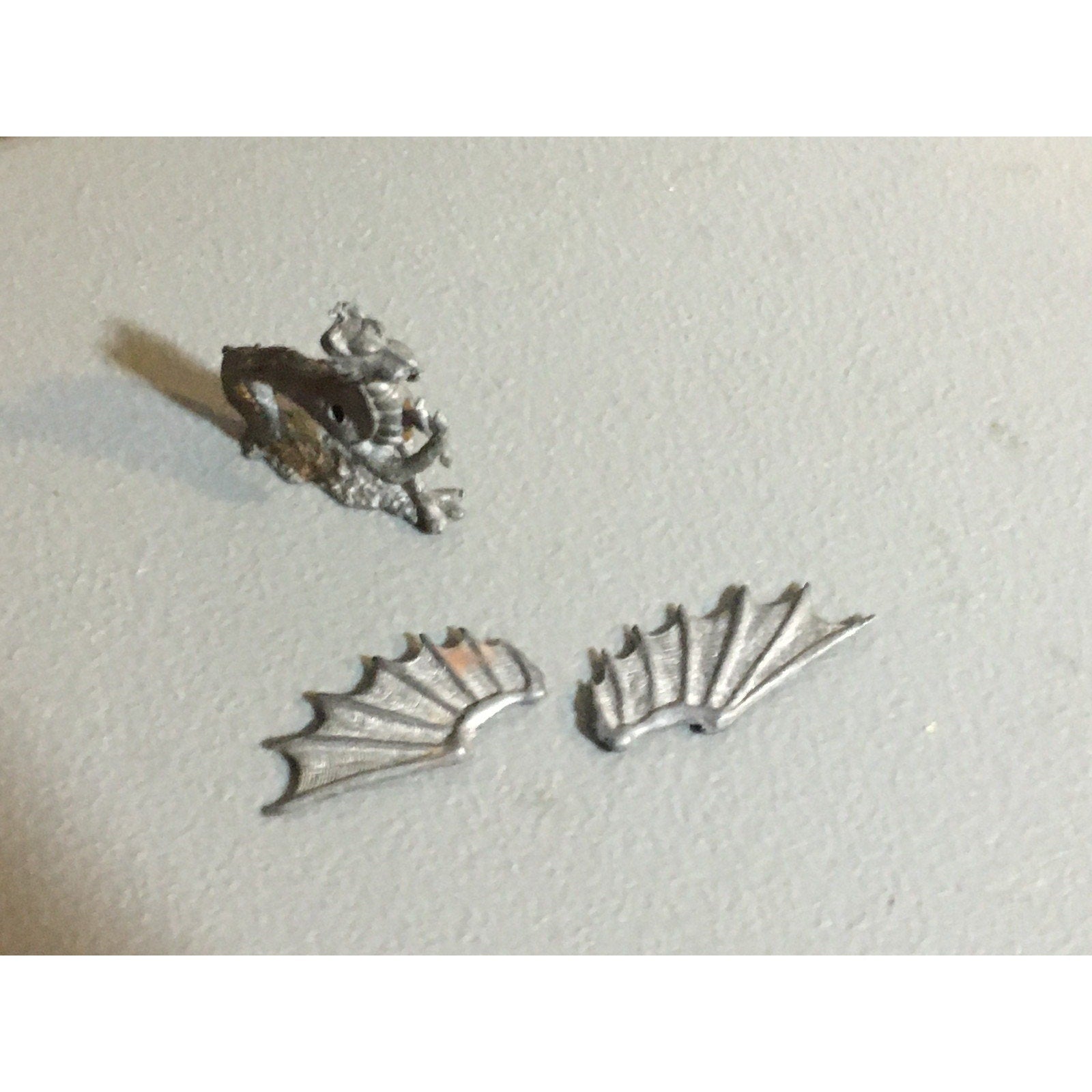 A32082 UNKNOWN METAL WINGED DRAGON TABLE TOP WAR GAMES RPG D&D