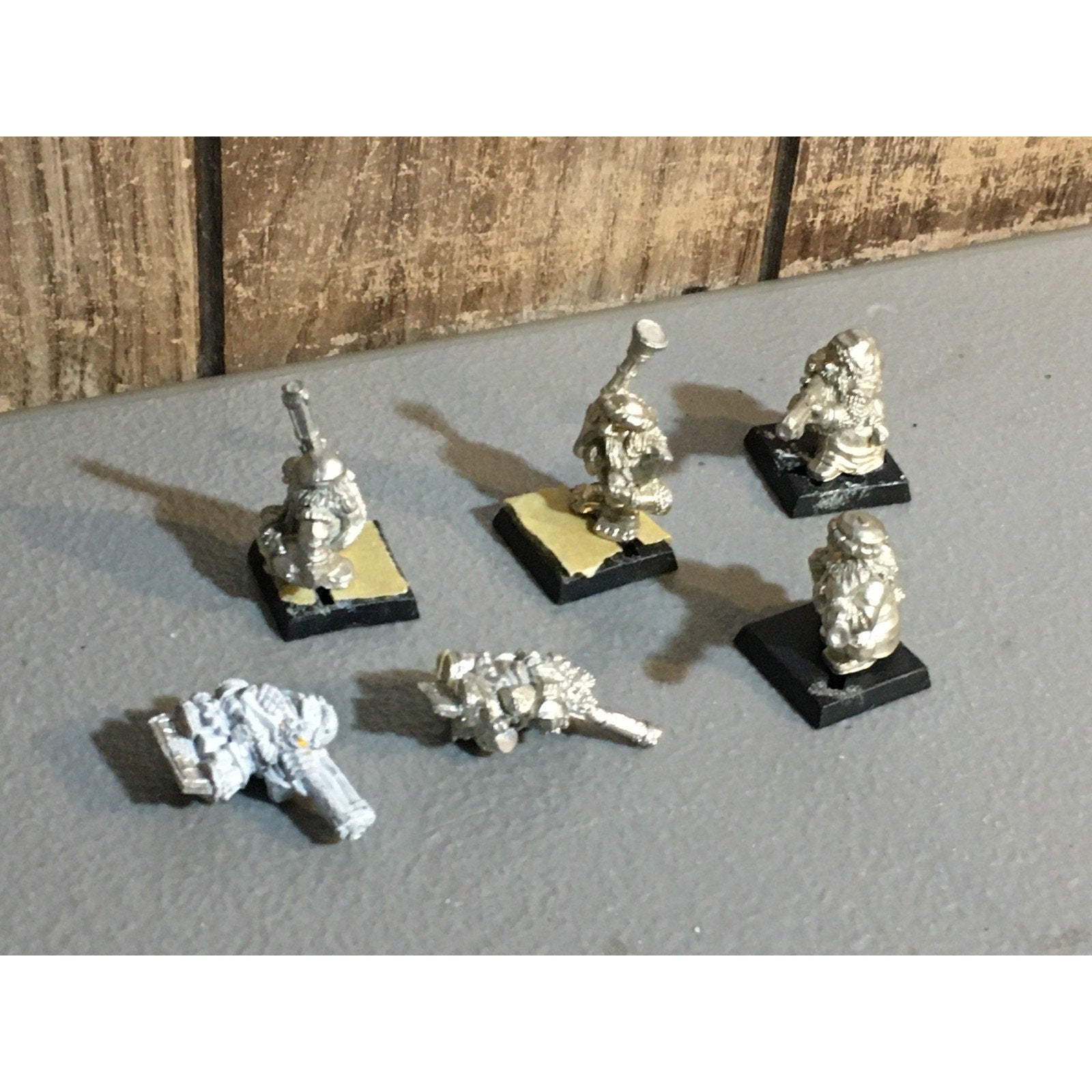 A30723 WARHAMMER AOS FANTASY MARAUDER DWARFS METAL THUNDERER 6 PK GW