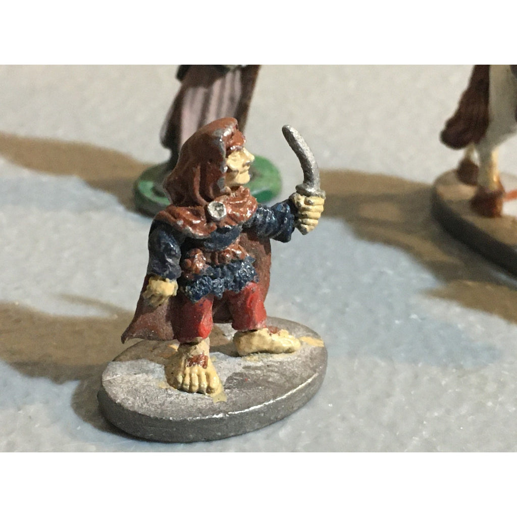 A32629 GRENADIER MINIATURES METAL FANTASY HALFLING WIZARD HORSE TABLETOP RPG