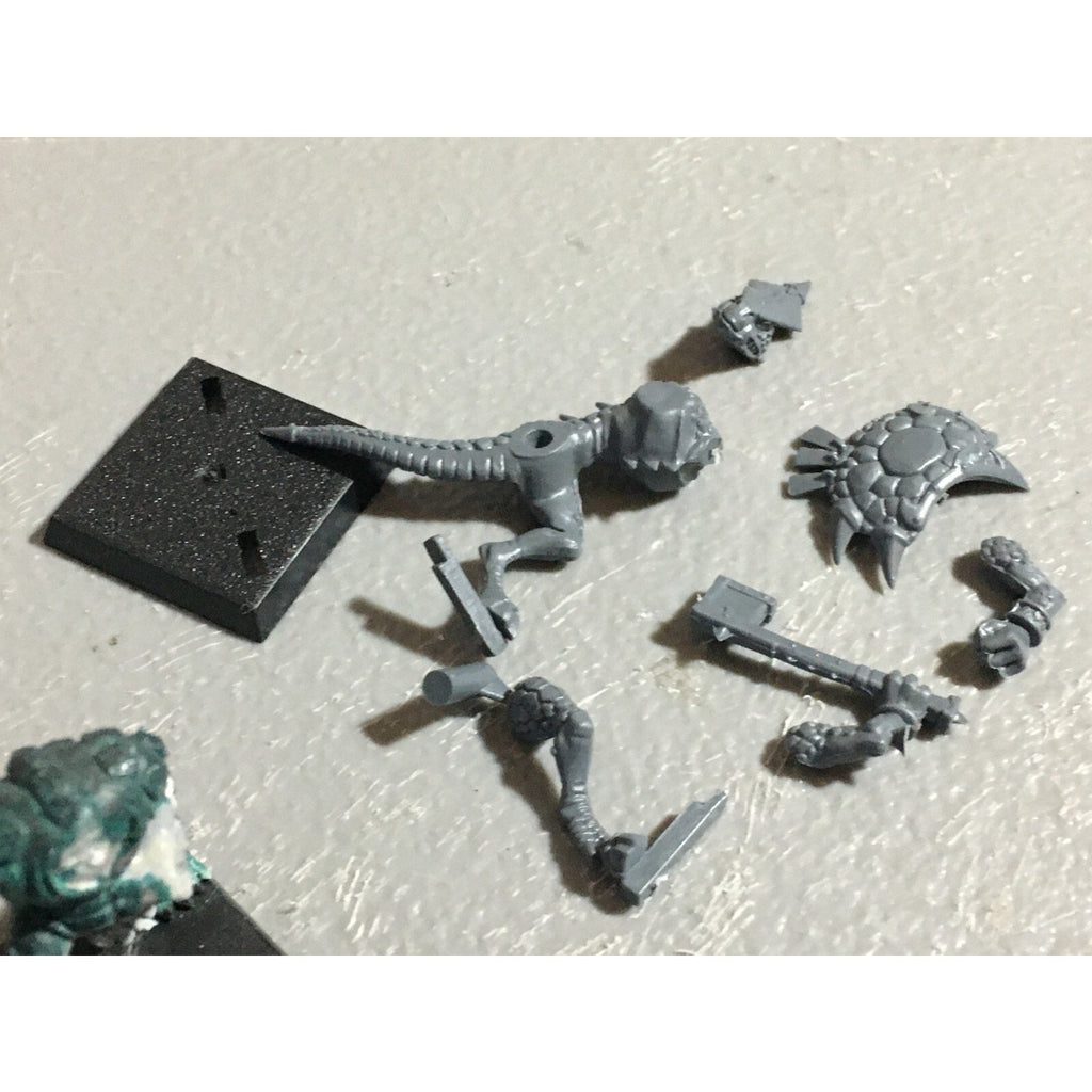 A22064 WARHAMMER FANTASY LIZARDMEN BITS & INCOMPLETET LOT SAURUS GAMES WORKSHOP