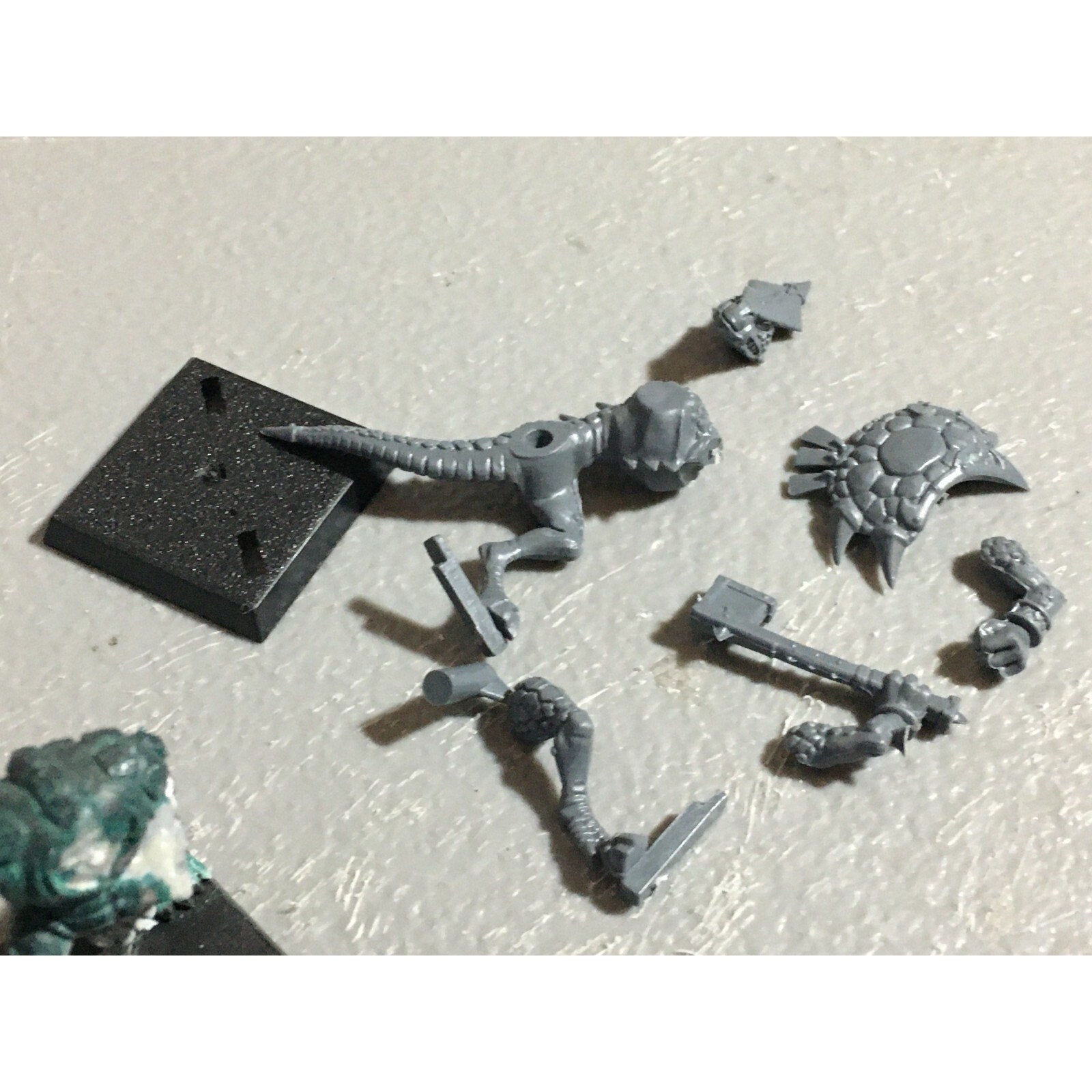 A22064 WARHAMMER FANTASY LIZARDMEN BITS & INCOMPLETET LOT SAURUS GAMES WORKSHOP