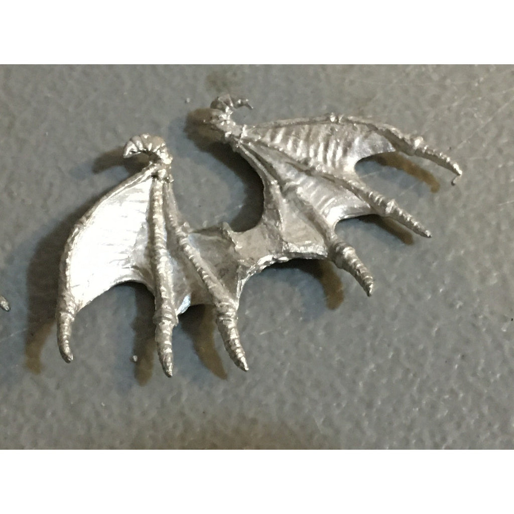 A33851 WARHAMMER 40K TYRANIDS BITS LOT METAL GARGOYLE WINGS 3 PK GW