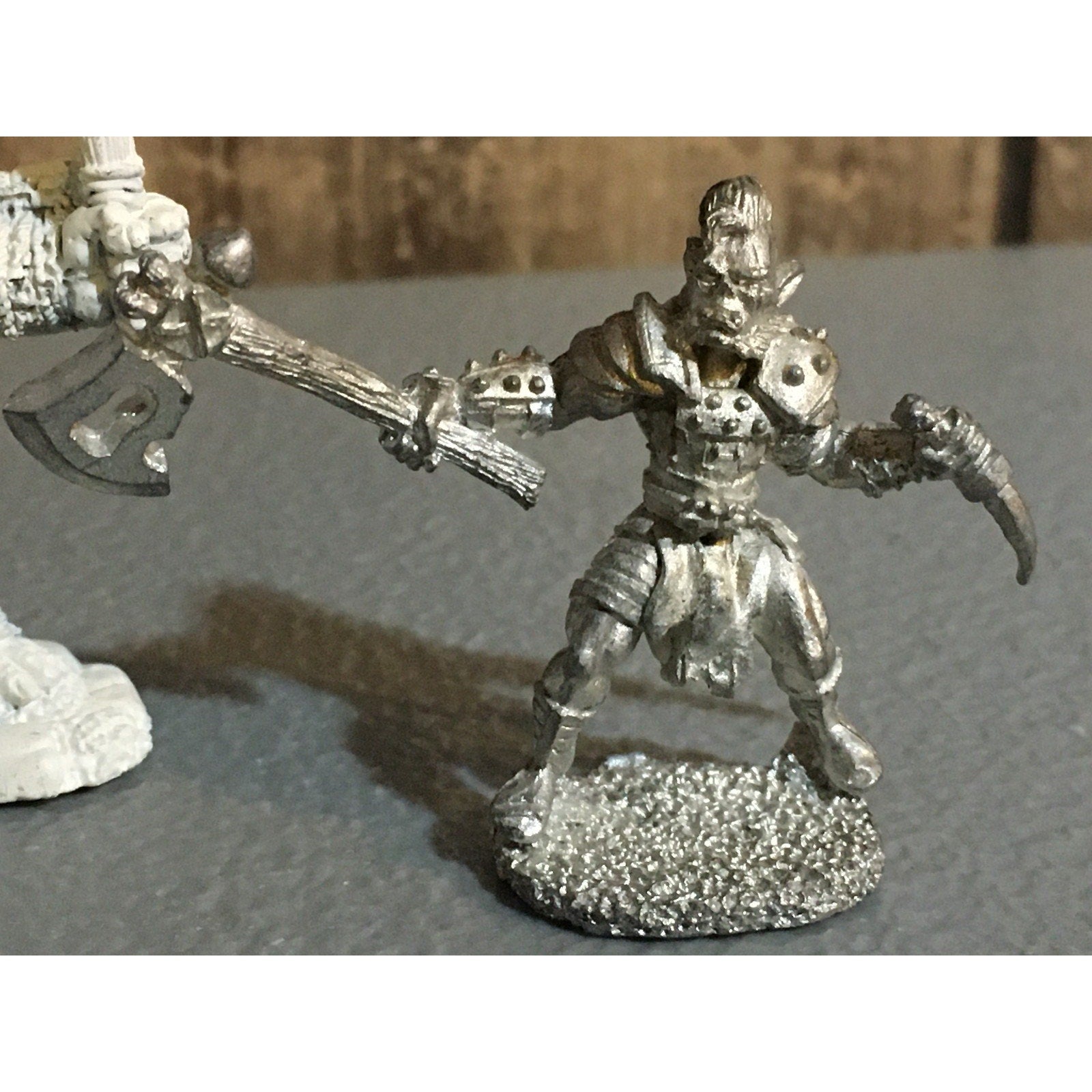 A33995 REAPER MINIATURES METAL ETTIN & KANG HALF ORC BARBARIAN D&D TABLETOP