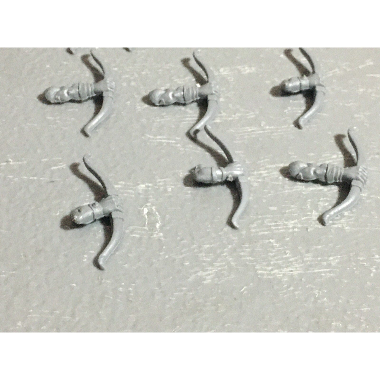 A22634 WARHAMMER FANTASY ORCS & GOBLINS BITS LOT GOBLIN ARCHER BOWS GW OLD WORLD