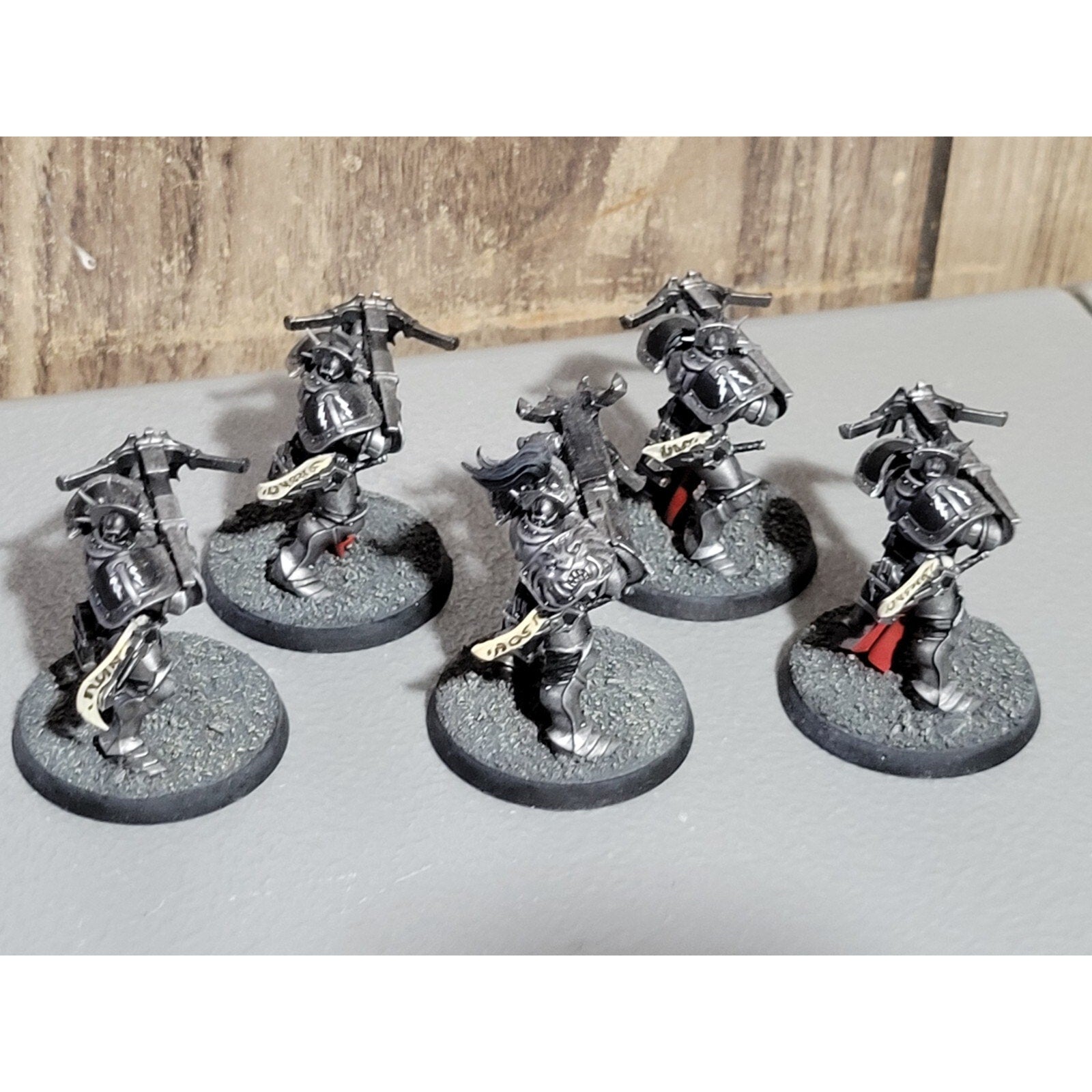 A19303 WARHAMMER AOS SIGMAR STORMCAST ETERNALS JUDICATORS 5 PK PAINTED BASED