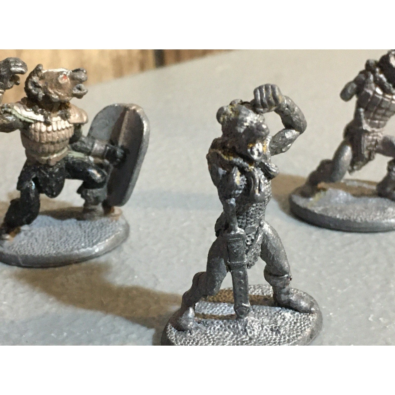 A29778 RAL PARTHA METAL LOT UNKNOWN INCOMPLETE BEASTMEN GNOLL WEREWOLF RATMAN