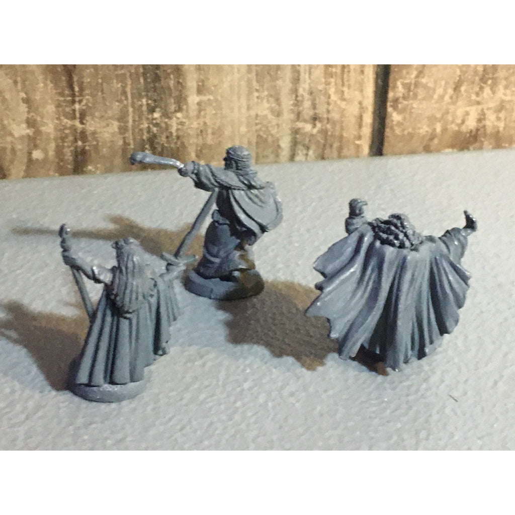 A32619 RAL PARTHA MINIATURES METAL 3 PK WIZARD SORCERER MAGE D&D