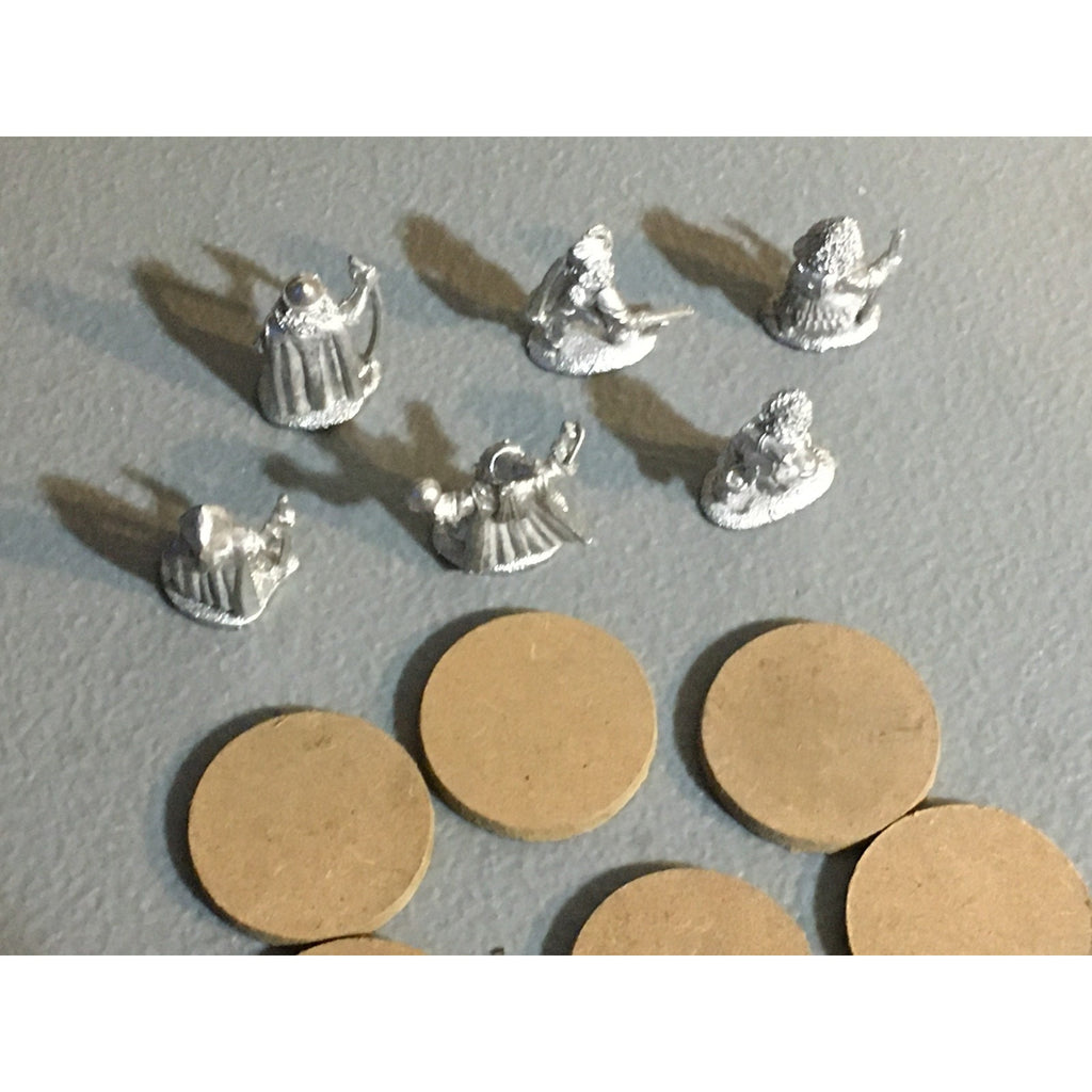 A32706 ALTERNATIVE ARMIES METAL MINIATURES CA2 HALFLING WALKING PARTY