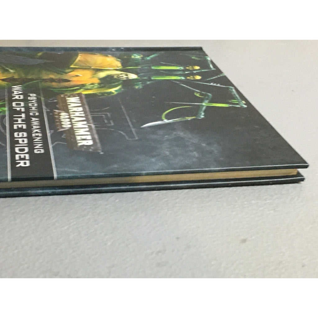 BOOK WARHAMMER 40K PSYCHIC AWAKENING WAR OF THE SPIDER USED HB HARDBACK