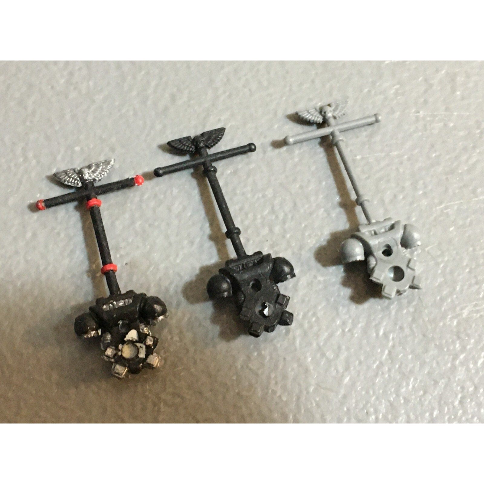 A23236 WARHAMMER 40K SPACE MARINES ROGUE TRADER BITS LOT BACKPACKS W POLES GW