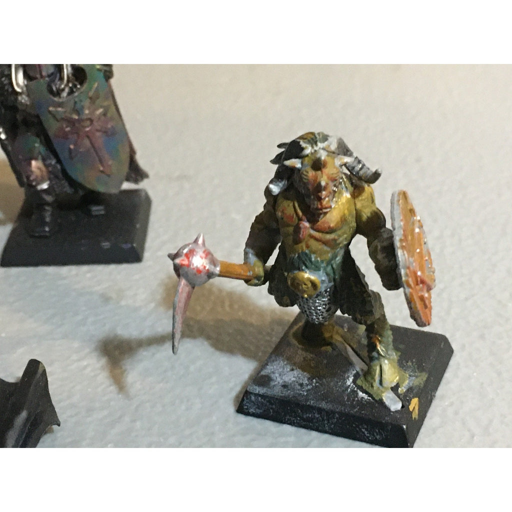 A29763 WARHAMMER FANTASY MIXED INCOMPLETE & BITS LOT CHAOS OGRE ELF GW