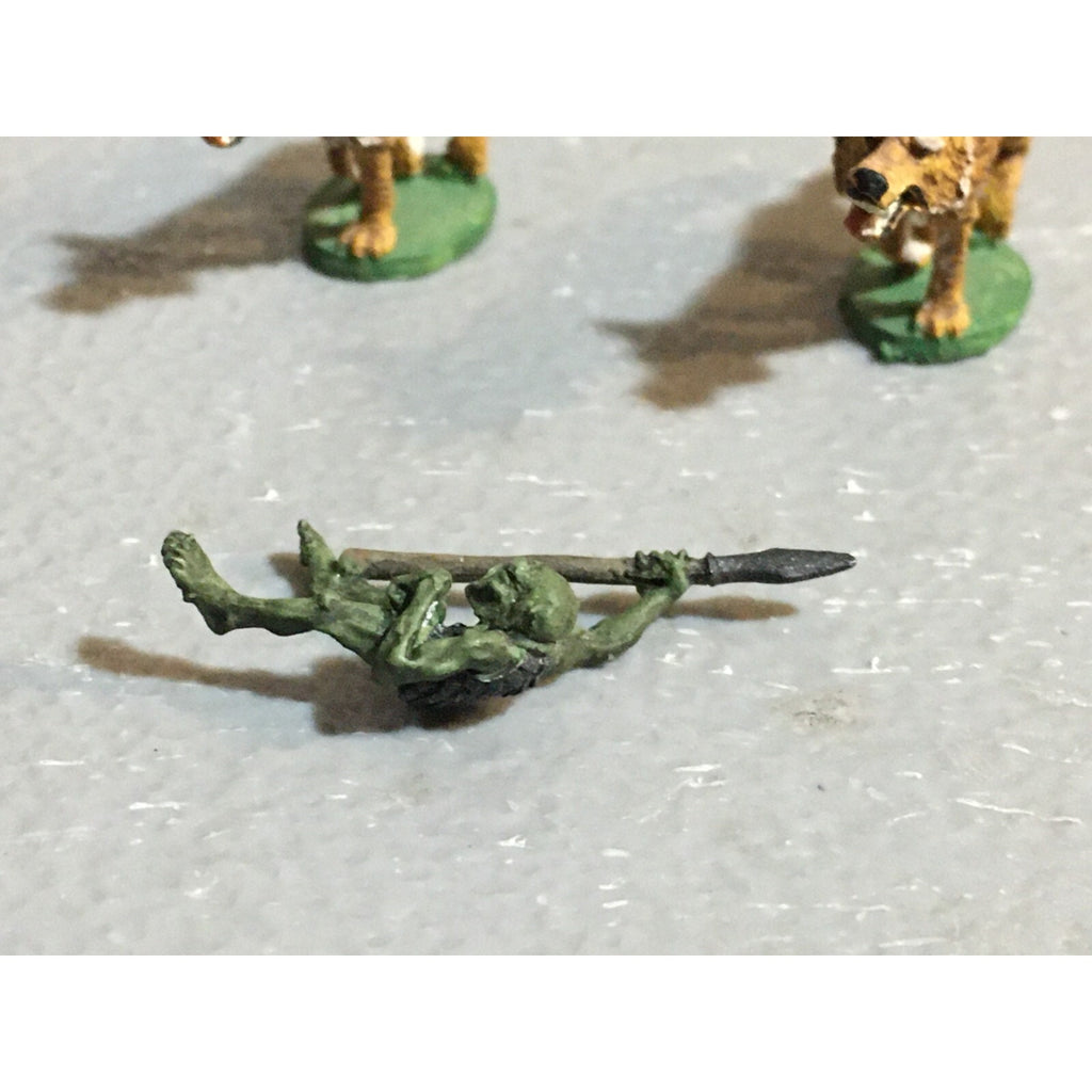 A10115 CITADEL PRE SLOTTA METAL RARE OOP GOBLIN WOLF RIDER W EXTRA WOLF PAINTED