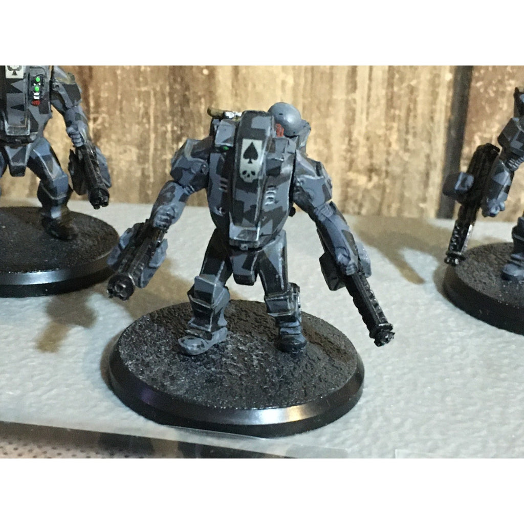 A33511 RACKHAM AT-43 UNA DEATH DEALER TACARM 3 PK MINIATURES W CARDS
