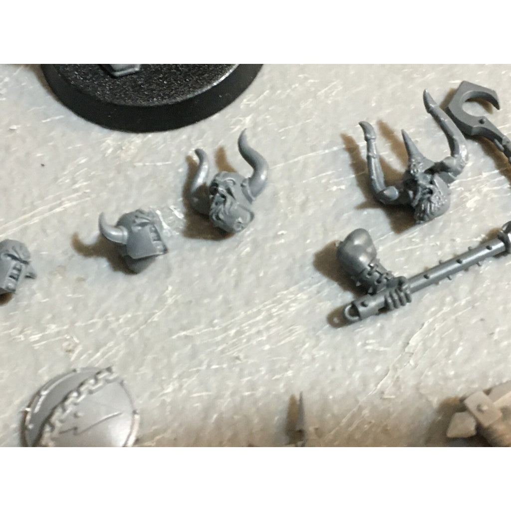 A23217 WARHAMMER FANTASY CHAOS MORTALS BITS LOT MARAUDERS WARRIORS GW