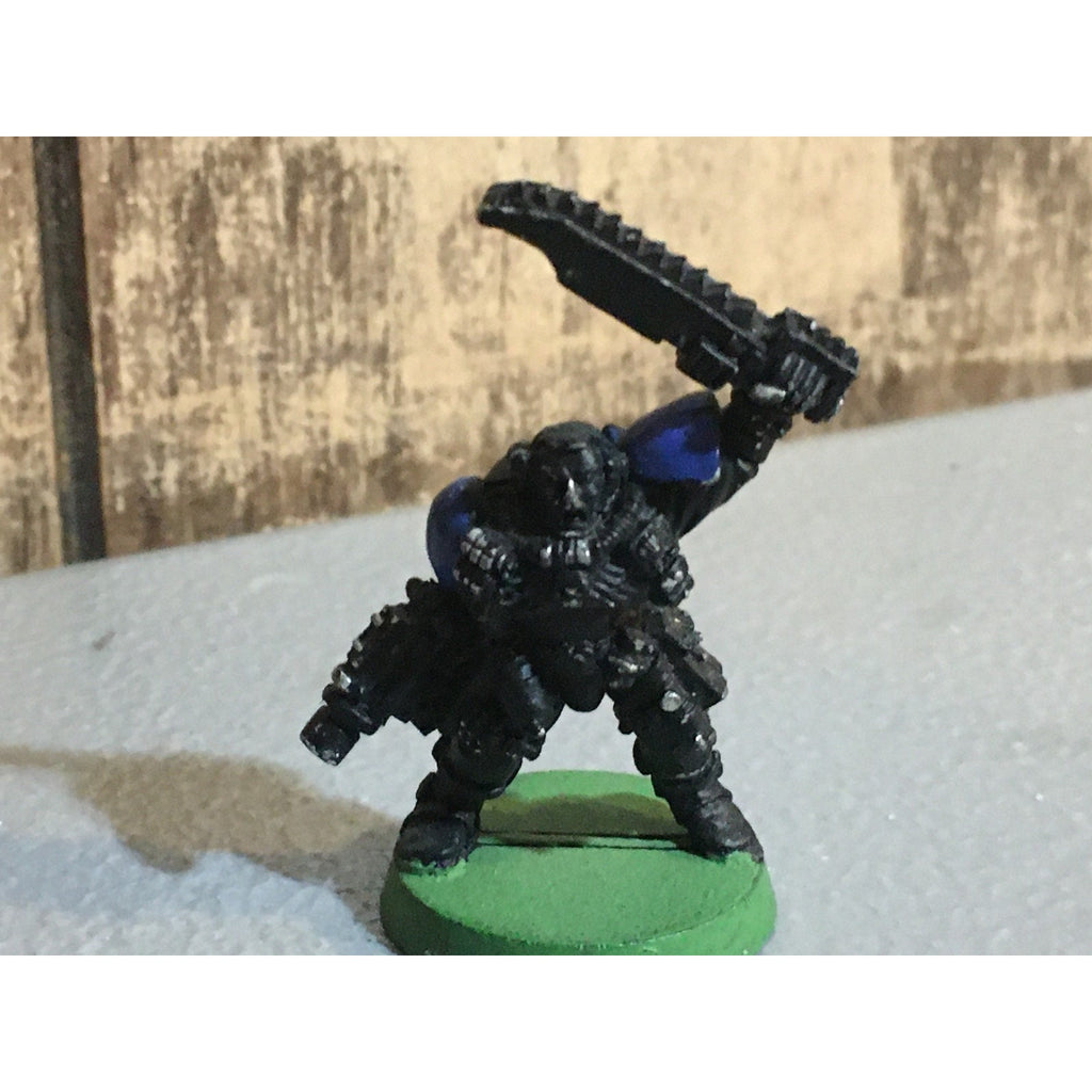 A33824 WARHAMMER 40K SPACE MARINES METAL SCOUT SERGEANT GW
