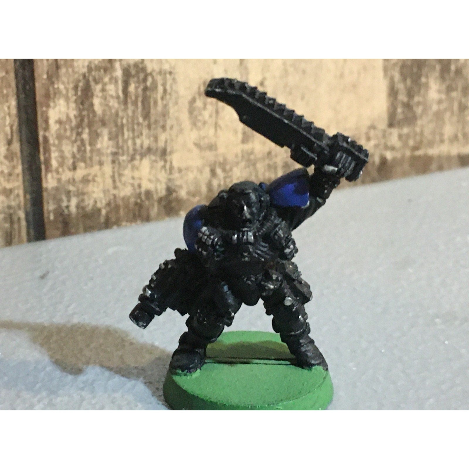 A33824 WARHAMMER 40K SPACE MARINES METAL SCOUT SERGEANT GW