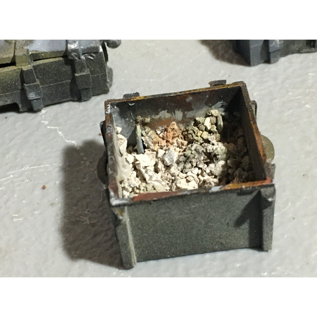 A22419 WARHAMMER 40K BITS LOT CRATES OBJECTIVE MARKERS GAMES WORKSHOP GW