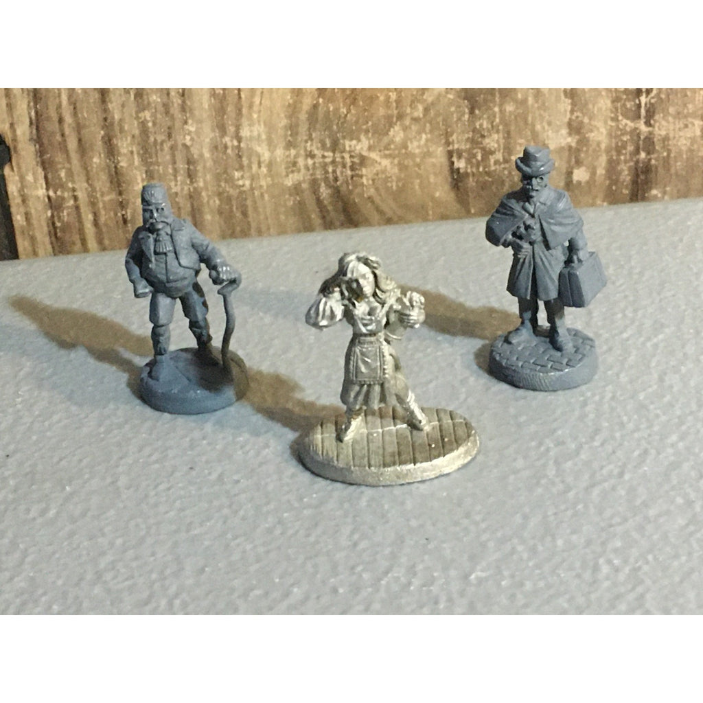 A32620 RAL PARTHA MINIATURES METAL 3 PK VILLAGER BARMAID DOCTOR LAWYER D&D