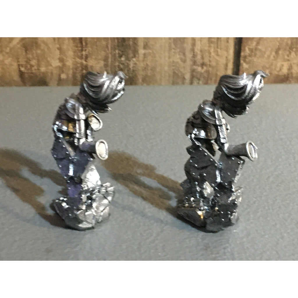 A32598 UNKNOWN MINIATURES METAL PSYCHIC FEMALE 2 PK WIZARD PSYKER CASTER