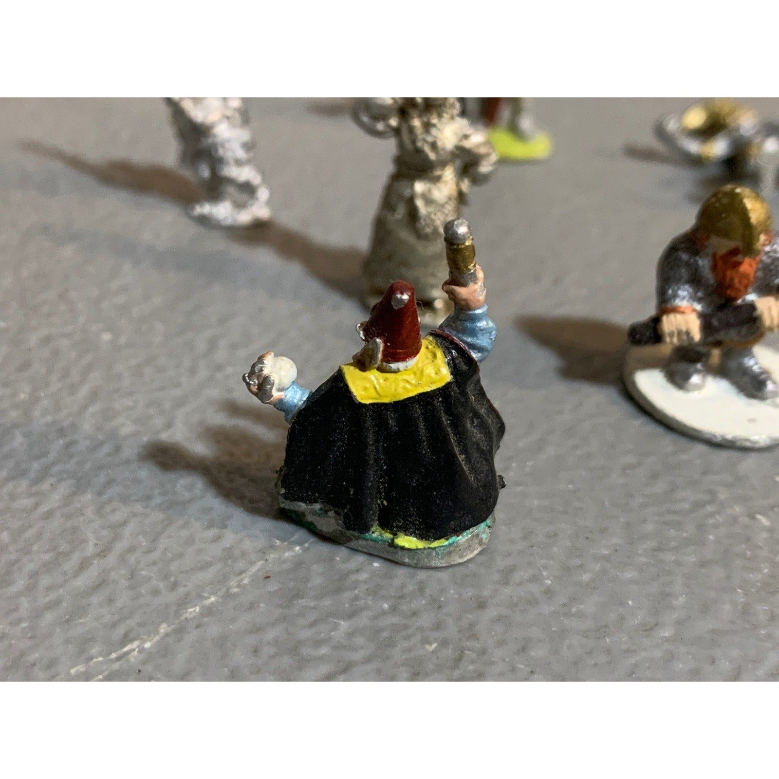 A29183 RAL PARTHA WARRIORS LOT WIZARD DWARF FEMALE KNIGHT METAL MINIATURES