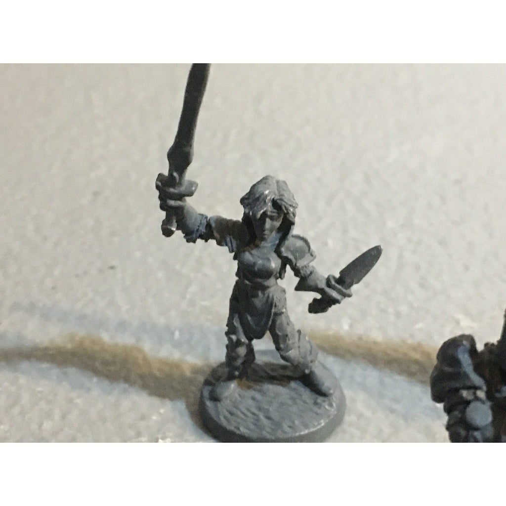 A32611 RAL PARTHA MINIATURES METAL 3 PK PALADIN KNIGHT FIGHTER D&D
