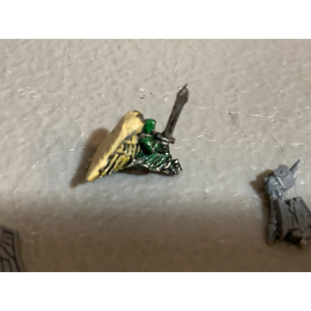 A23303 WARHAMMER 40K SPACE MARINES DARK ANGELS BITS LOT TERMINATOR HEADS 1 METAL