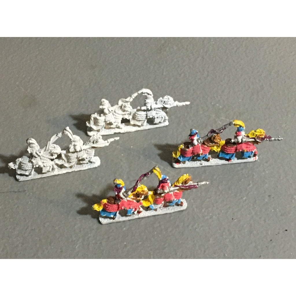 A16646 WARMASTER WARHAMMER FANTASY HIGH ELVES SILVER HELMS METAL 4 STANDS GW