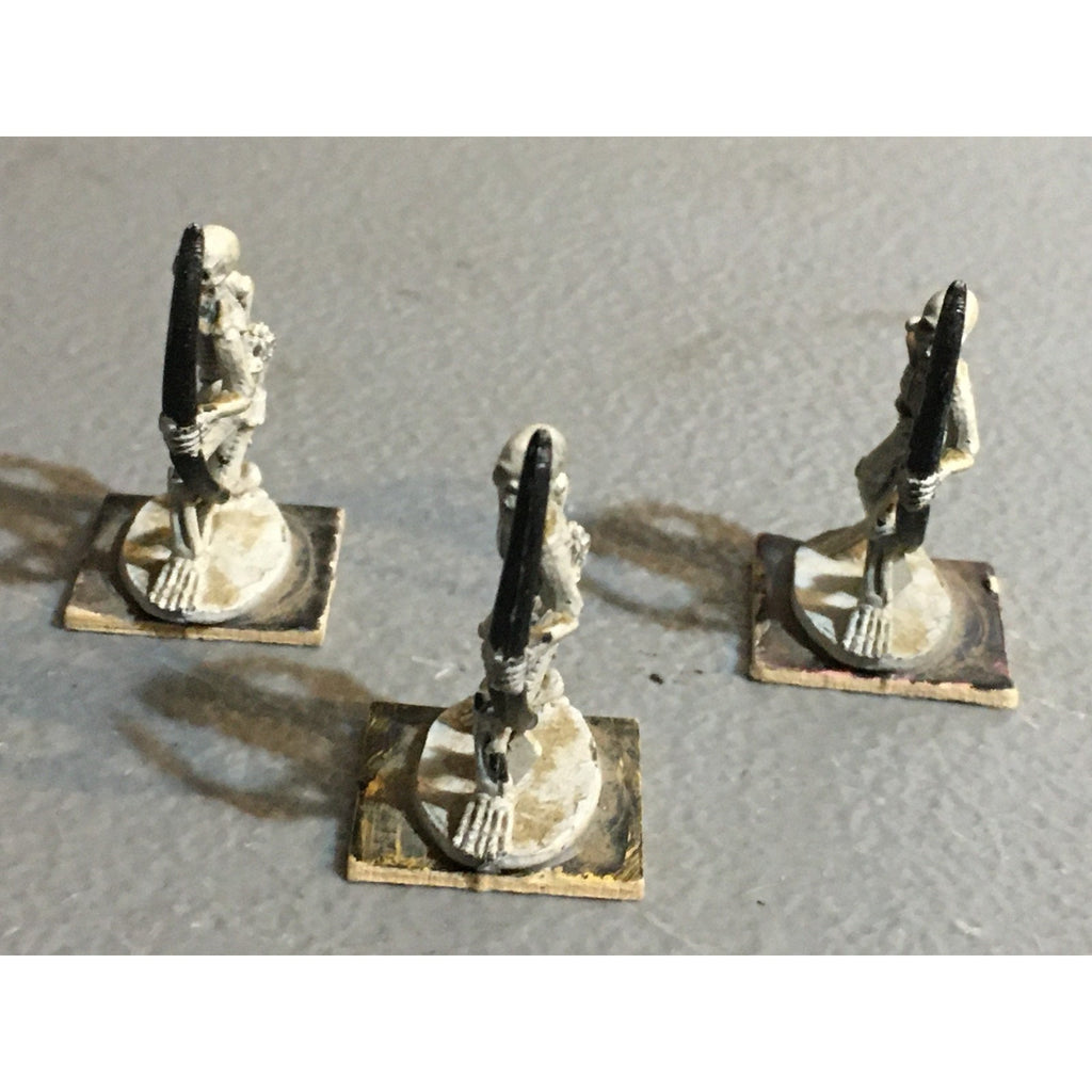 A32374 RAL PARTHA METAL MINIATURES SKELETON ARCHER 3 PK TABLETOP WAR GAMES