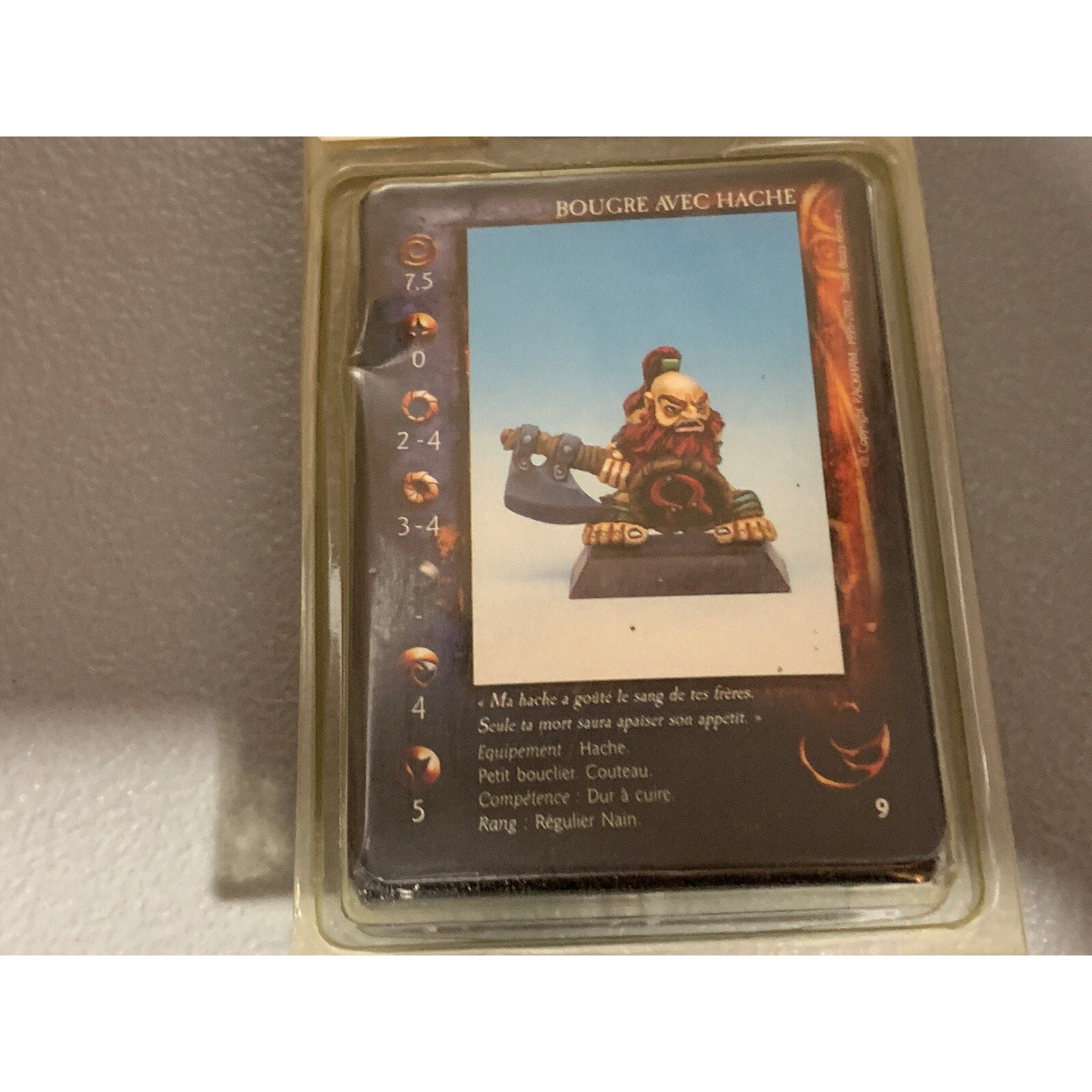 A10380 RACKHAM CONFRONTATION METAL OOP BOOR WITH AXE