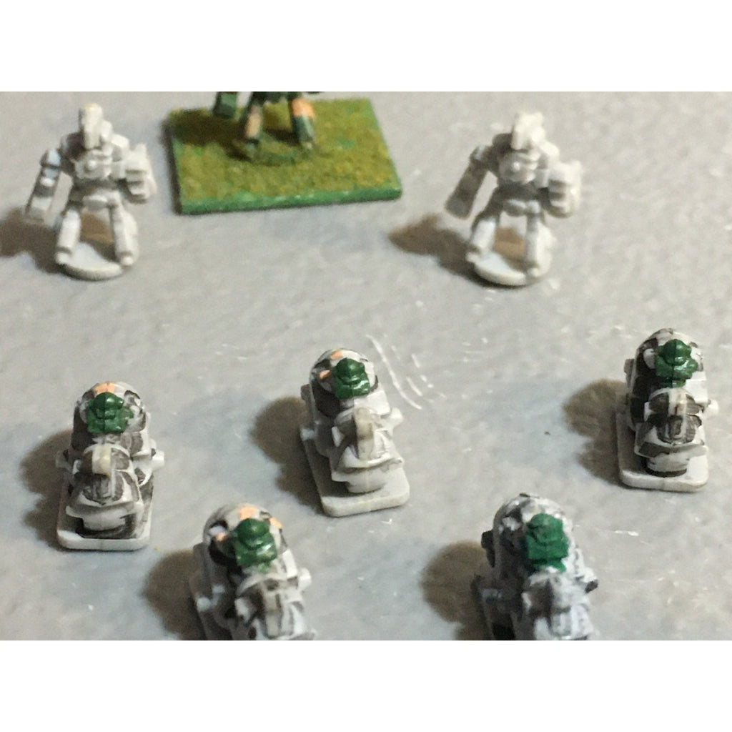 A24573 EPIC 40K IMPERIAL GUARD ROBOT 3 PC + BIKES 6 PC WARHAMMER GAMES WORKSHOP