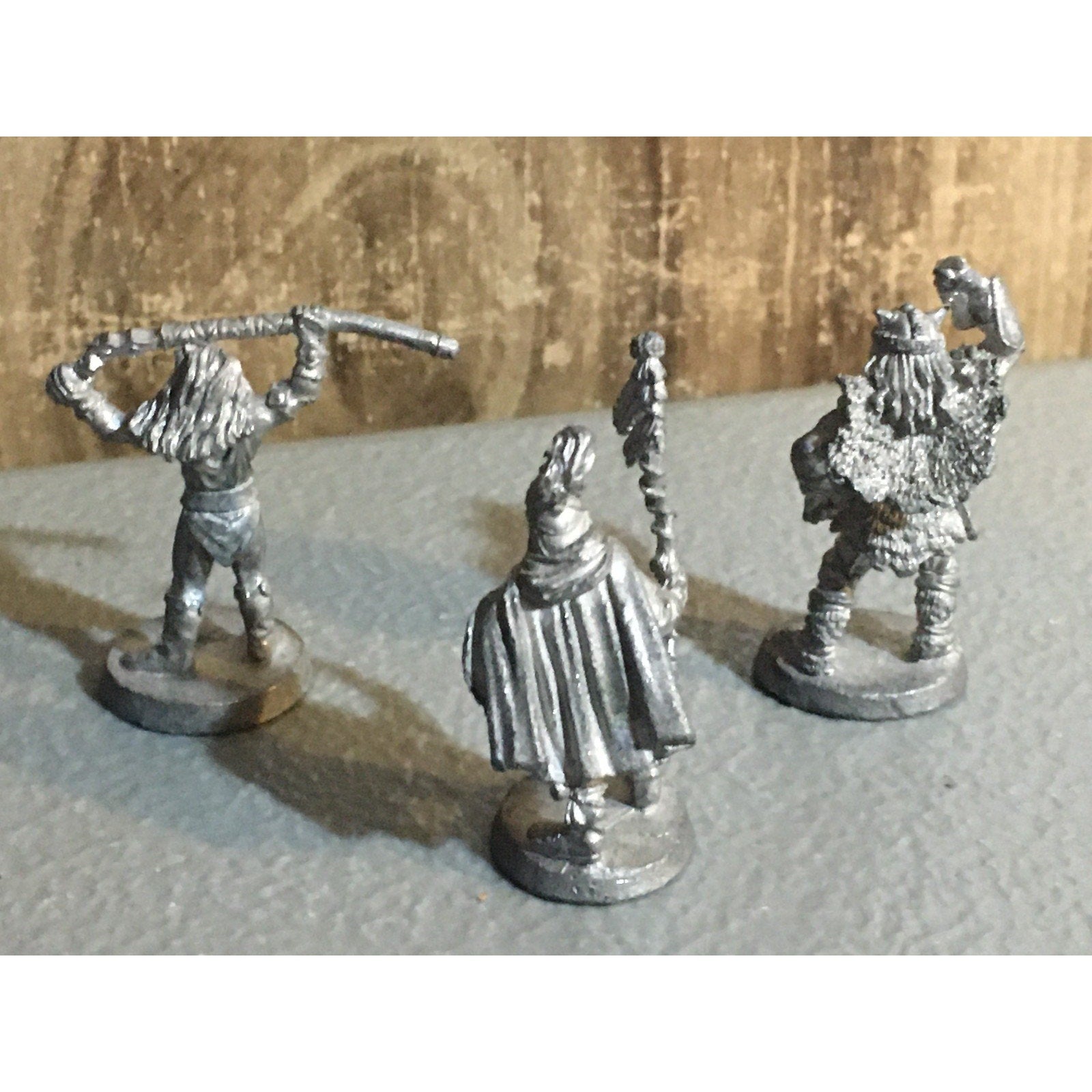 A32625 RAL PARTHA MINIATURES METAL 3 PK HUMAN BARBARIAN WARRIOR & SHAMAN D&D