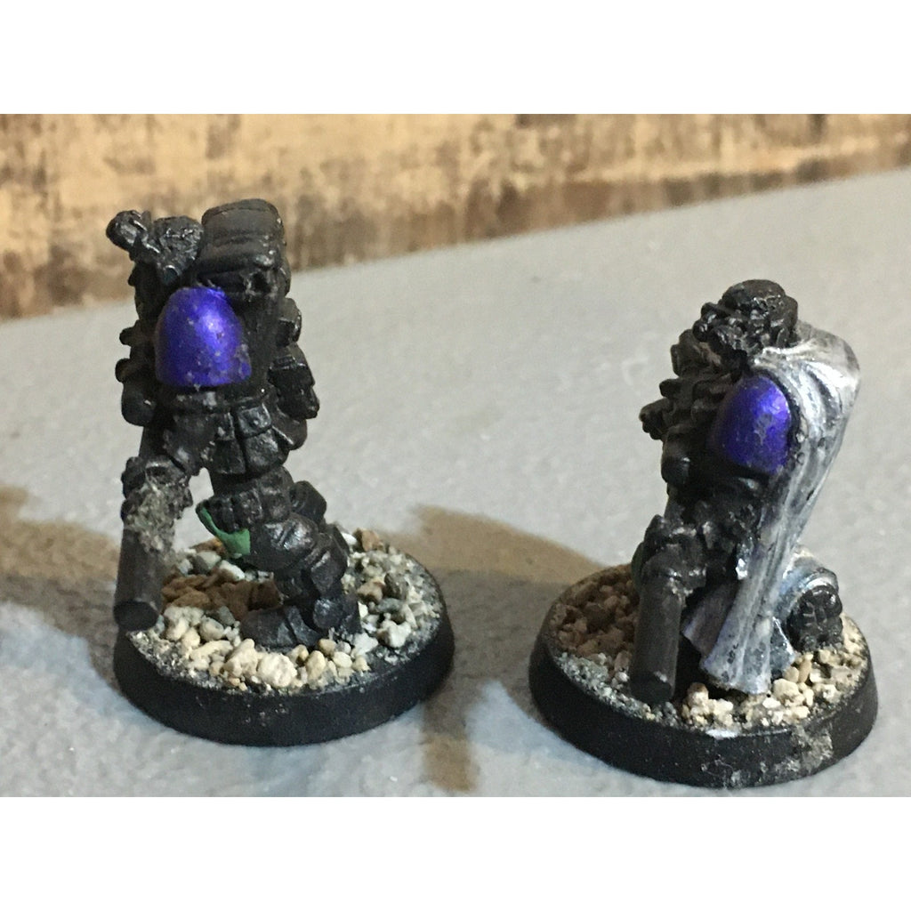 A33809 WARHAMMER 40K SPACE MARINES METAL SCOUT SNIPER 2 PK GW GAMES WORKSHOP