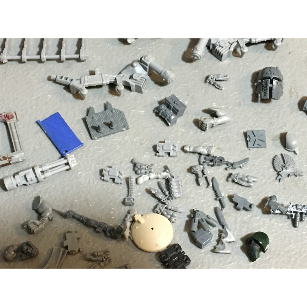 A23487 WARHAMMER 40K BITS LOT MIXED SPACE MARINES CUSTODES ELDAR GW