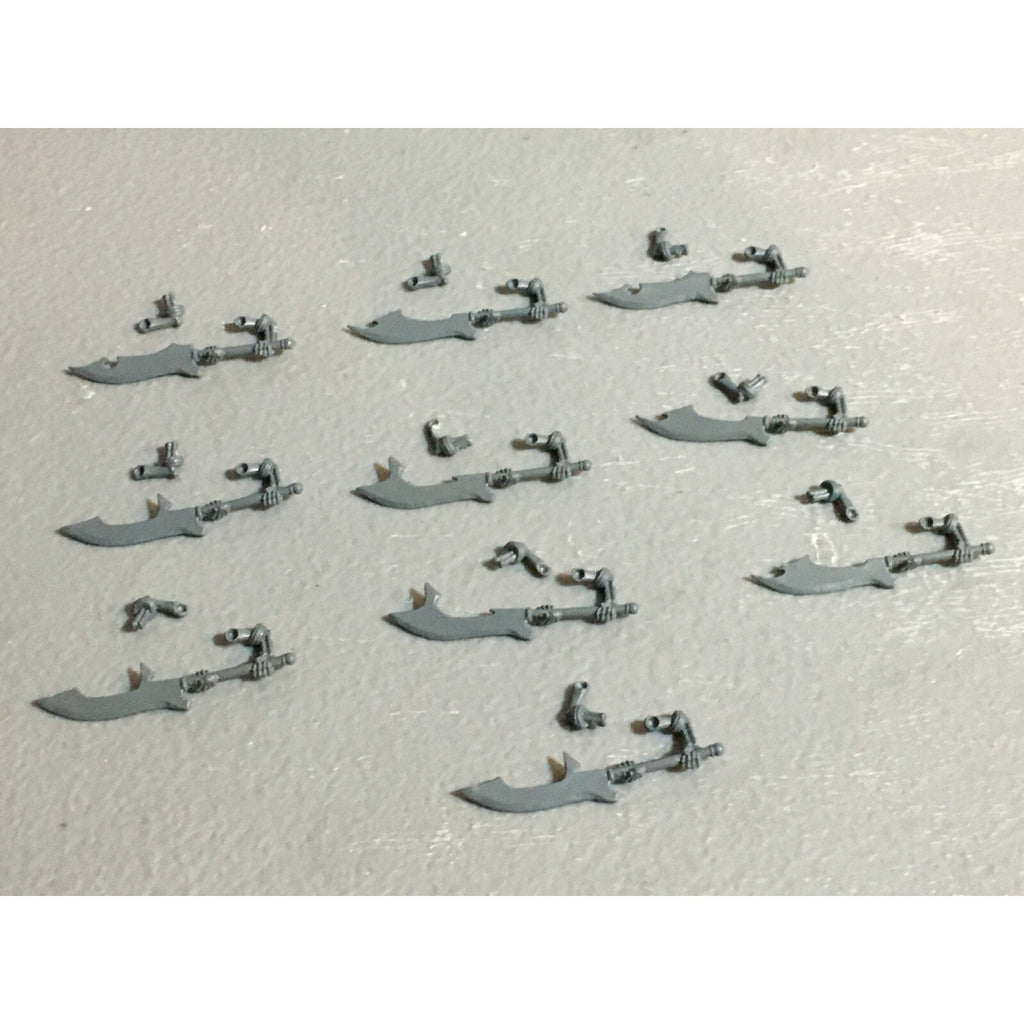A23420 WARHAMMER FANTASY VAMPIRE COUNTS BITS LOT SKELETON WIGHT GREAT WEAPON ARM