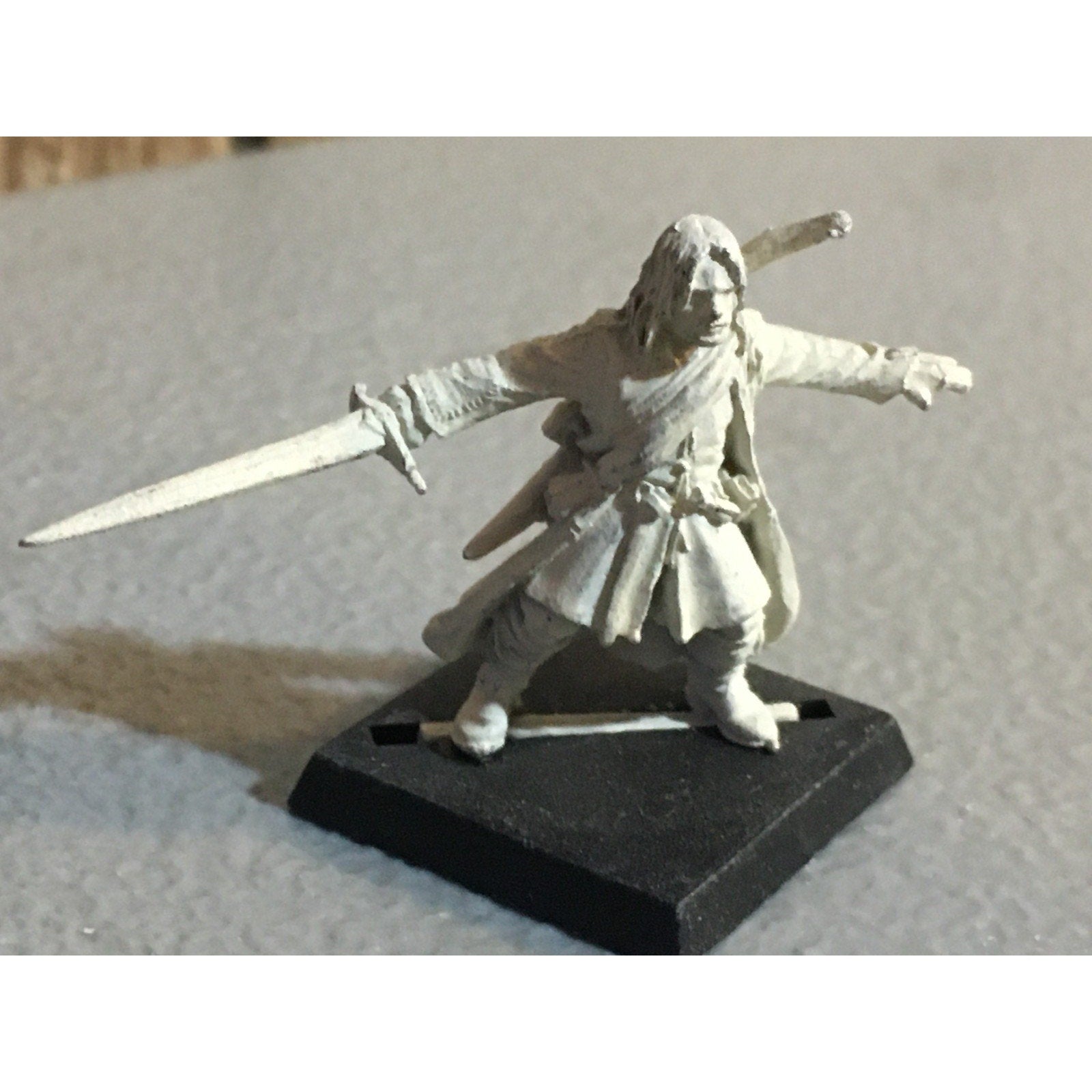 A34015 LOTR LORD OF THE RINGS GAMES WORKSHOP METAL GANDALF & ARAGORN FELLOWSHIP