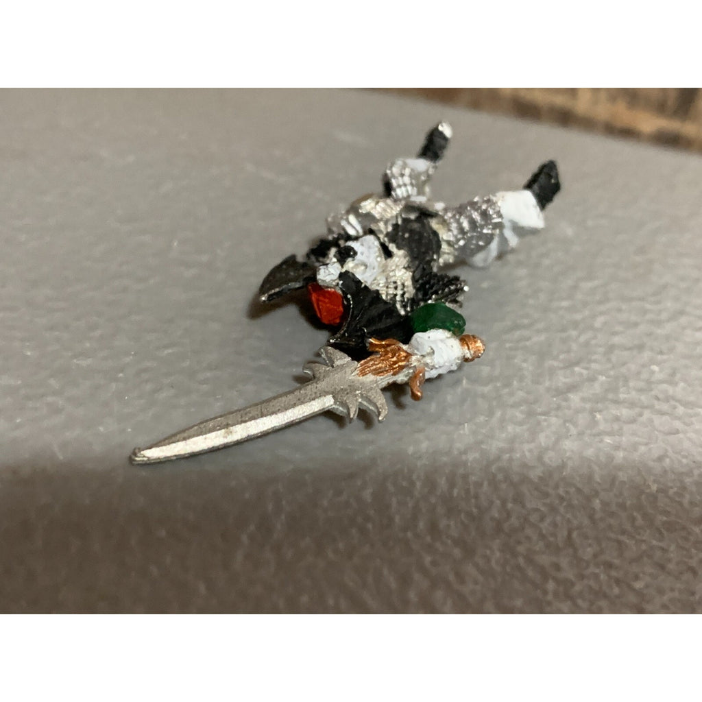 A16872 WARHAMMER AOS FANTASY UNDEAD VAMPIRE COUNTS METAL MOUNTED BLOOD DRAGON